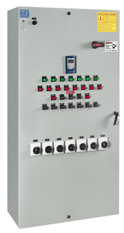 High-Presuure-wash-system-control-panel