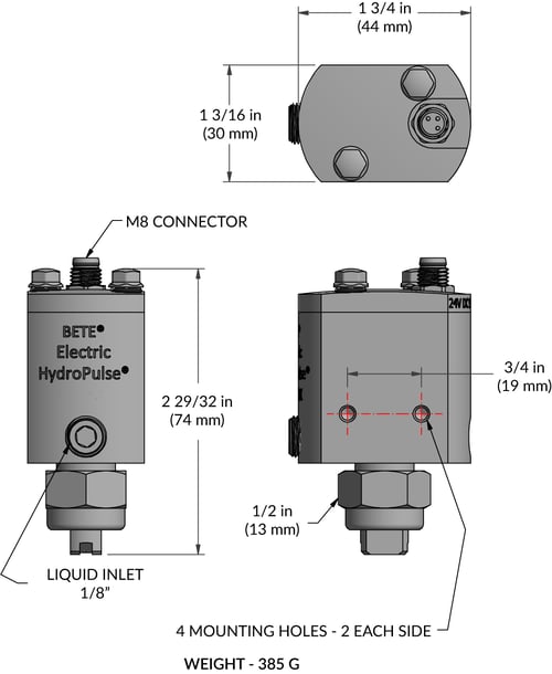 BETE-Electric-HydroPulse-Dimensions
