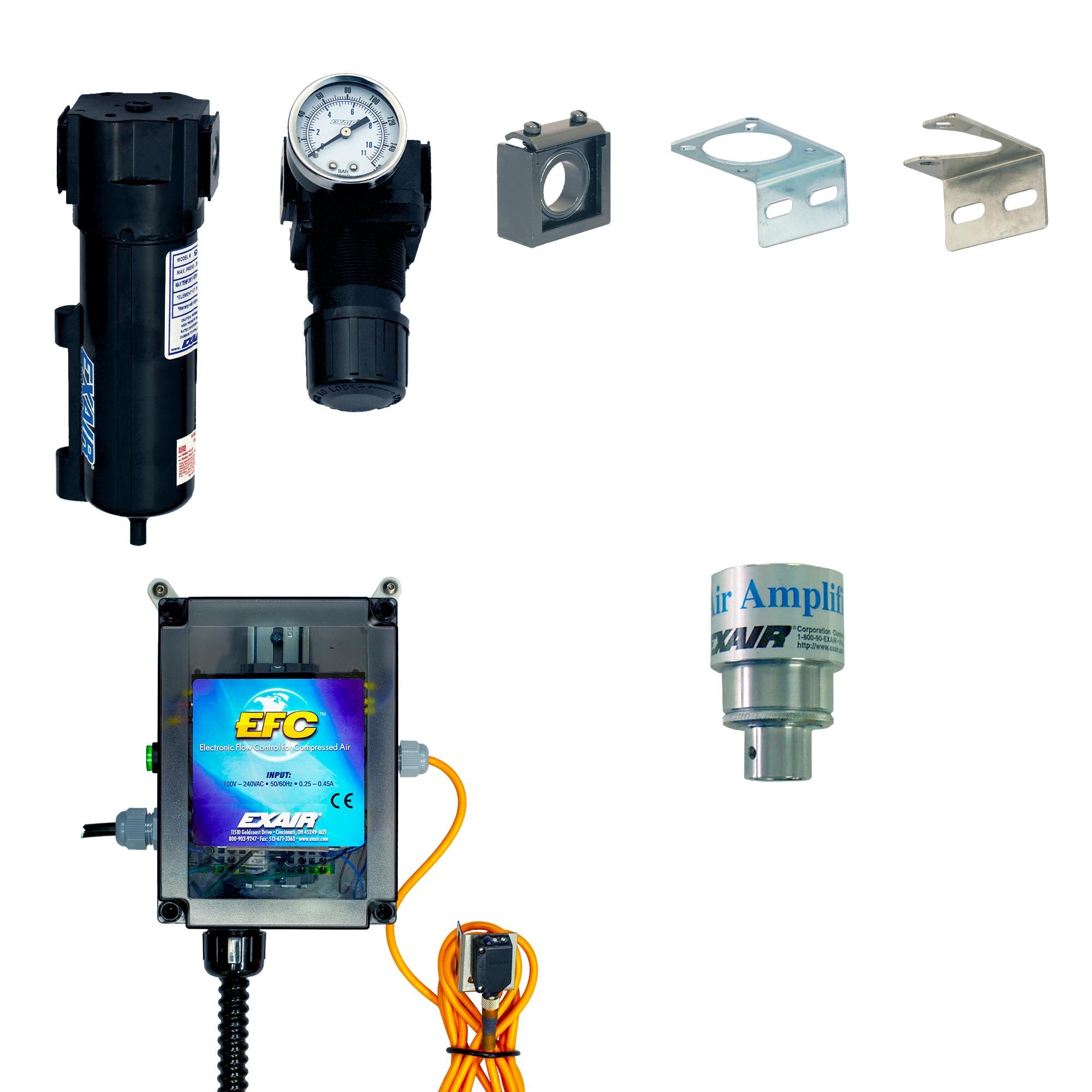 exair-adjustable-air-amplifier-deluxe-kit-3/4"SS-6230dx