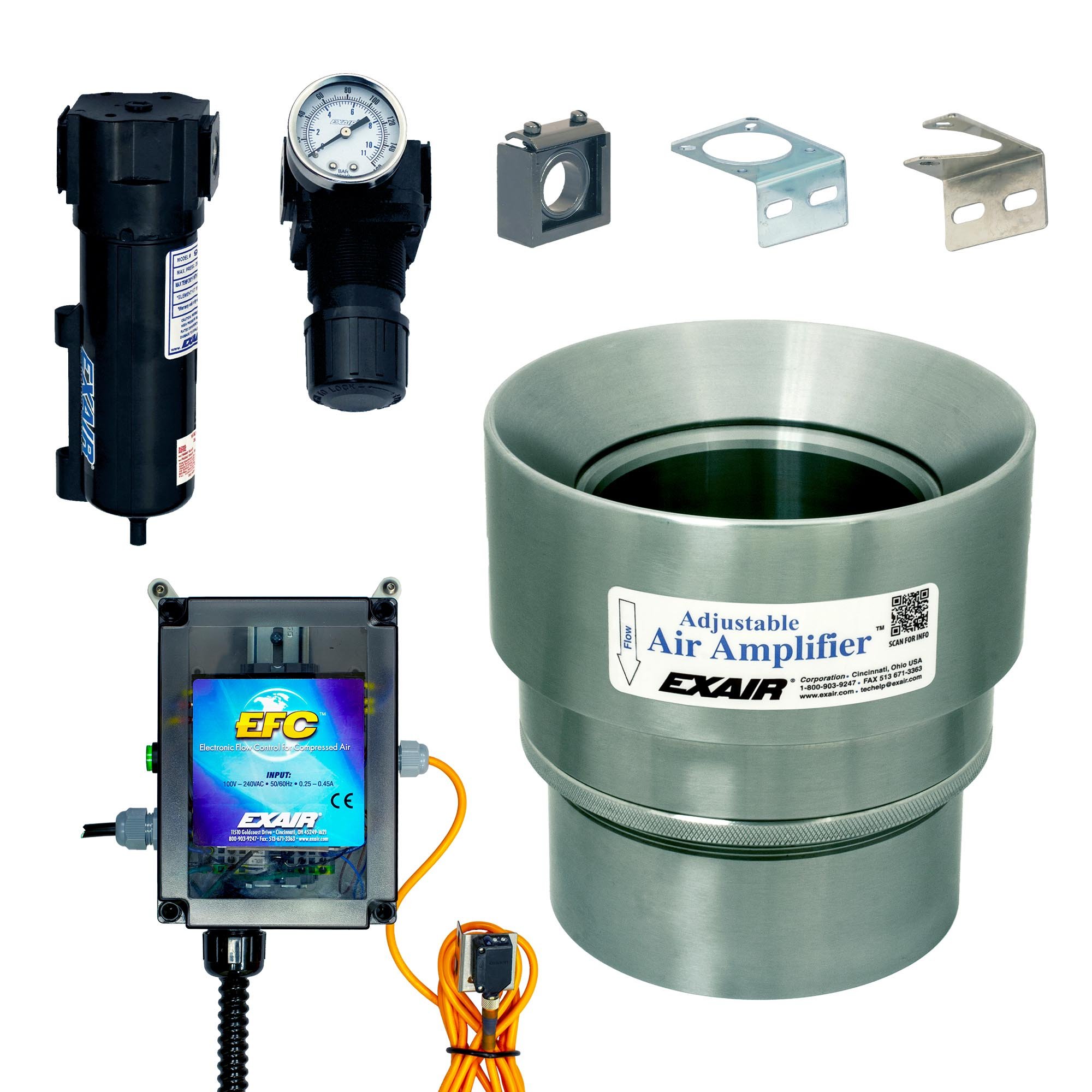 exair-adjustable-air-amplifier-deluxe-kit-4"Alum-6244dx