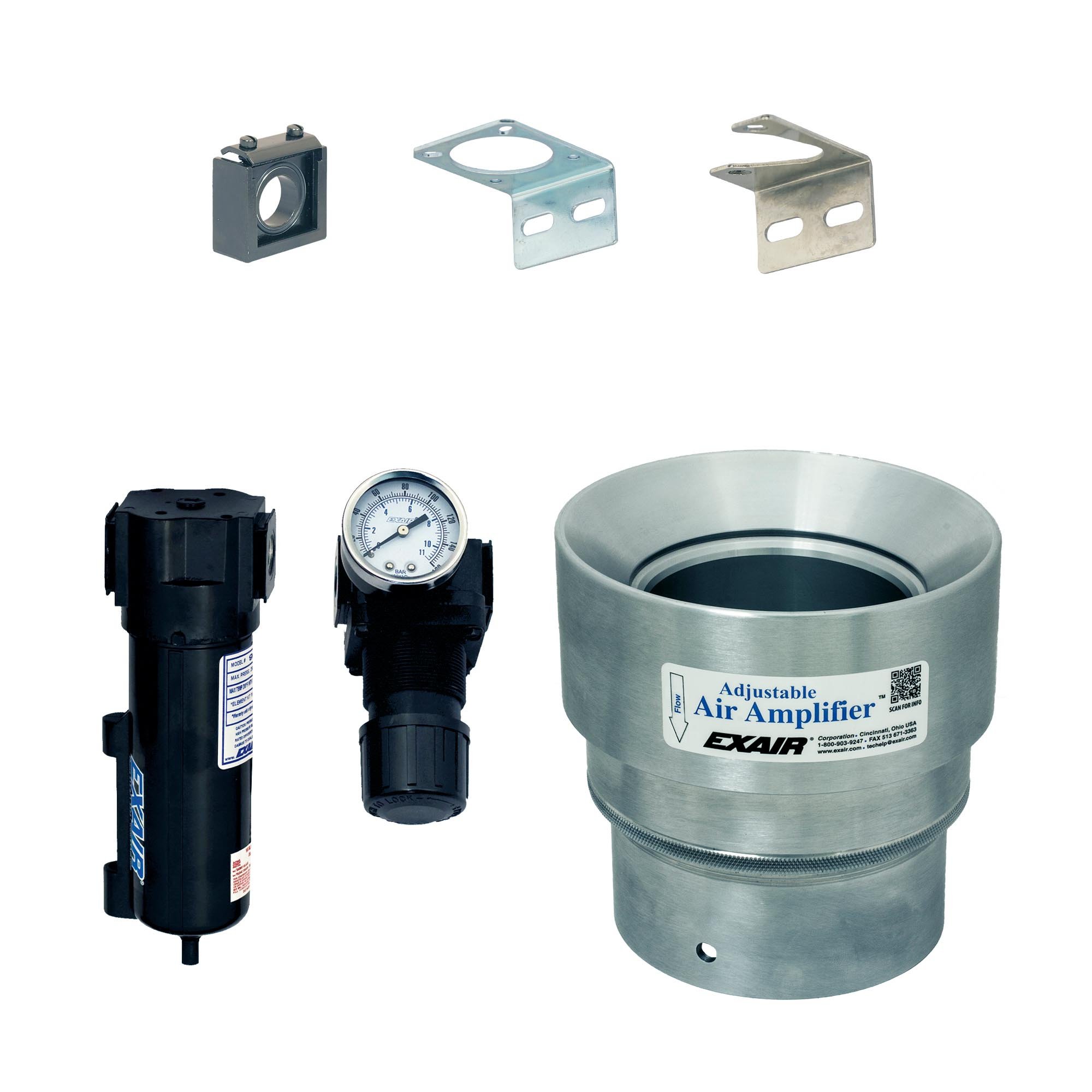 exair-adjustable-air-amplifier-kit-3"SS-6233