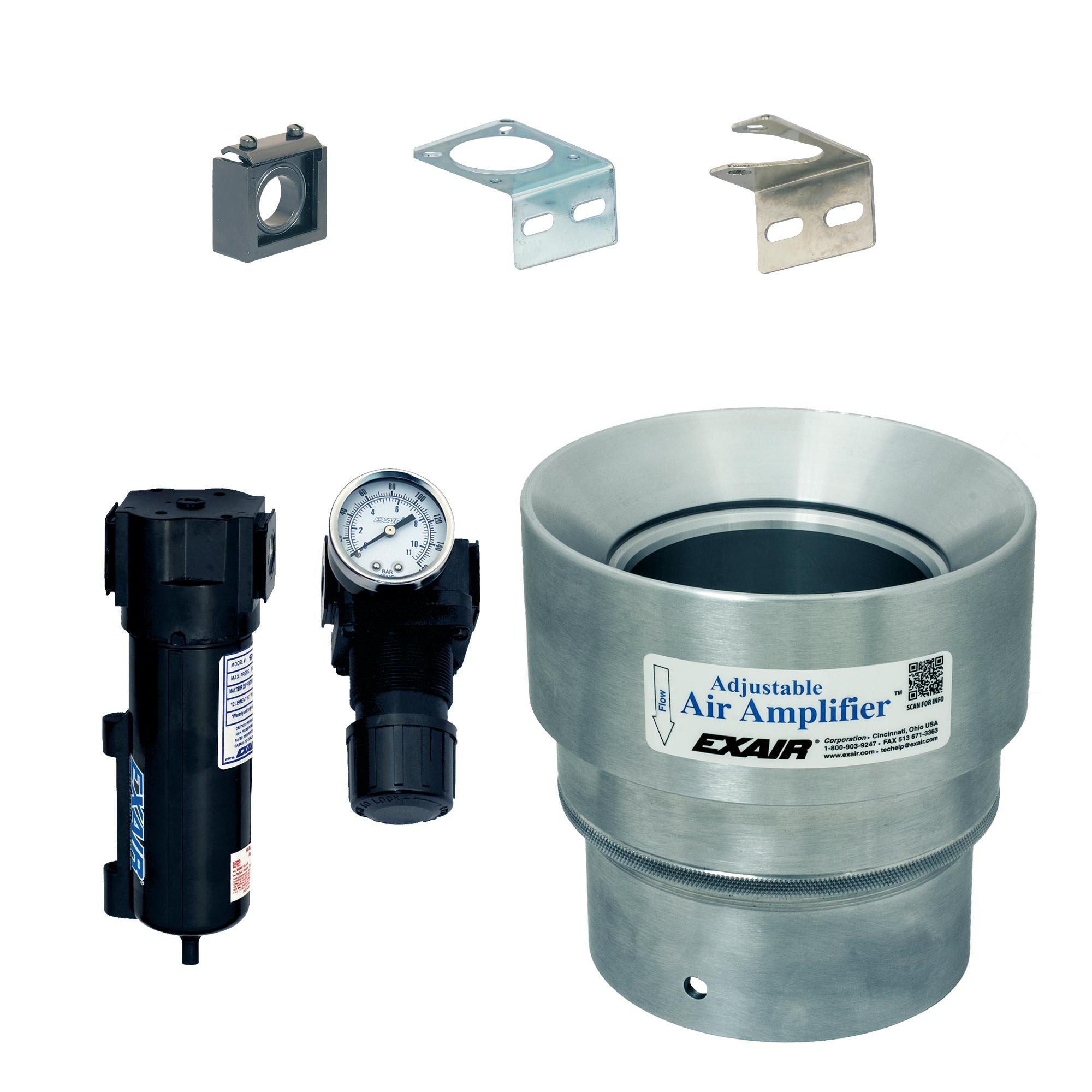 exair-adjustable-air-amplifier-kit-4"SS-6234