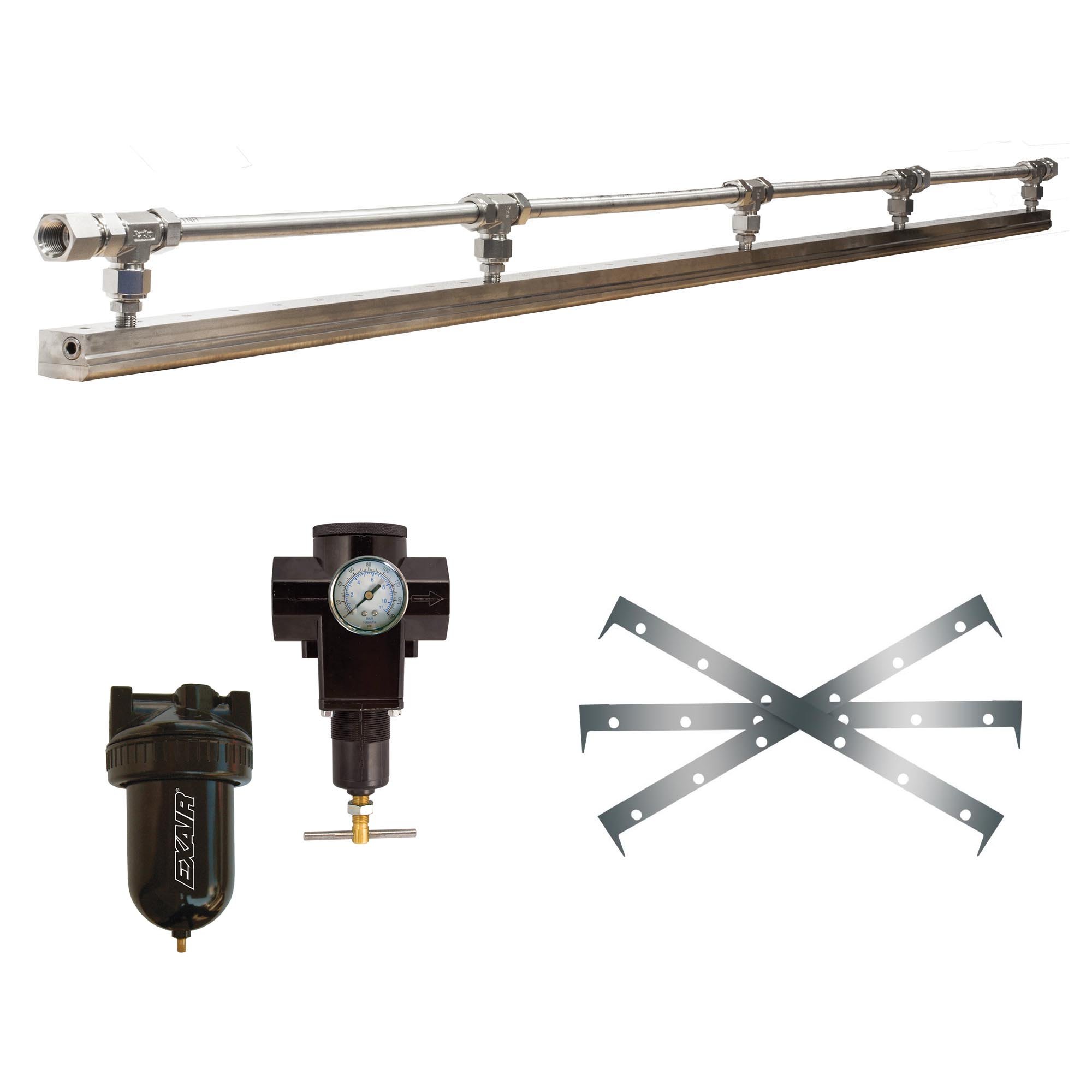 Exair-Super-Air-Knife-Kit-with-Plumbing-Ki1102108ss-316pki