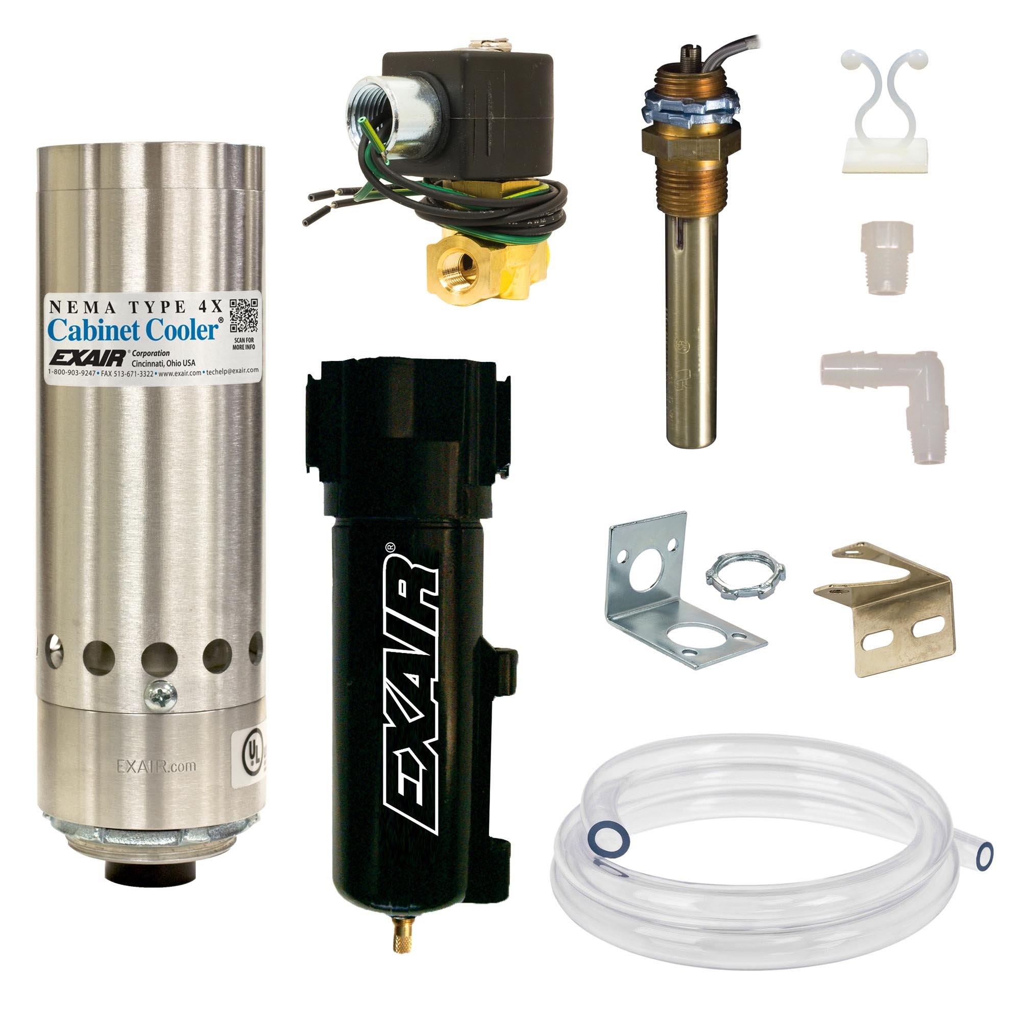 exair-nema-4x-st.-st.-cabinet-cooler-systems-w-therm-1700-4825ss-24vdc