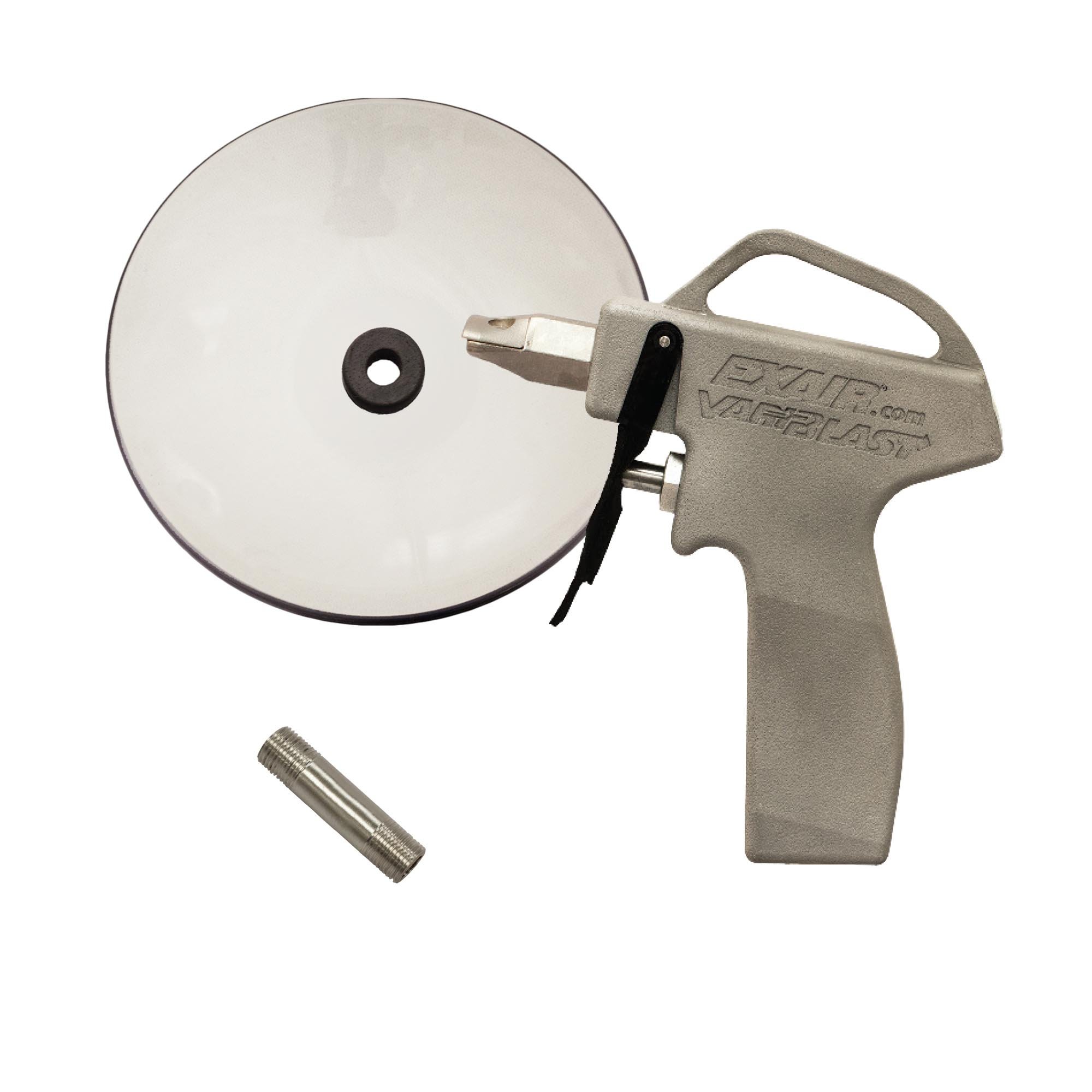 exair-compact-air-gun-with-nozzle-and-chip-shield-10.5SCFM-1629ss-cs