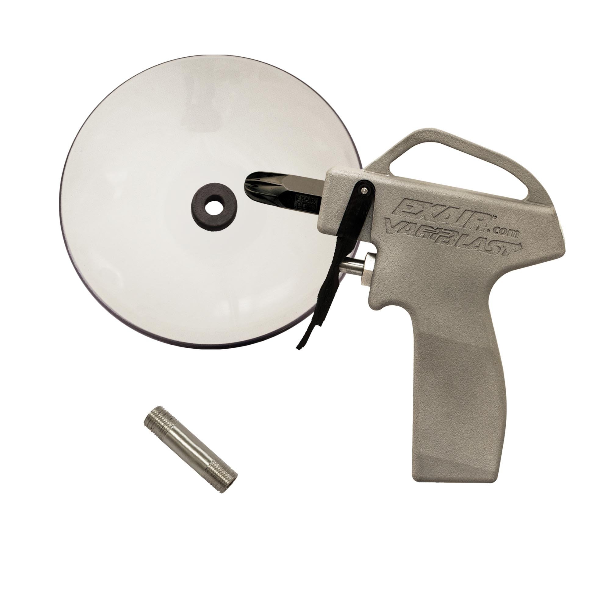 exair-compact-air-gun-with-nozzle-and-chip-shield-10SCFM-1699-peek-cs
