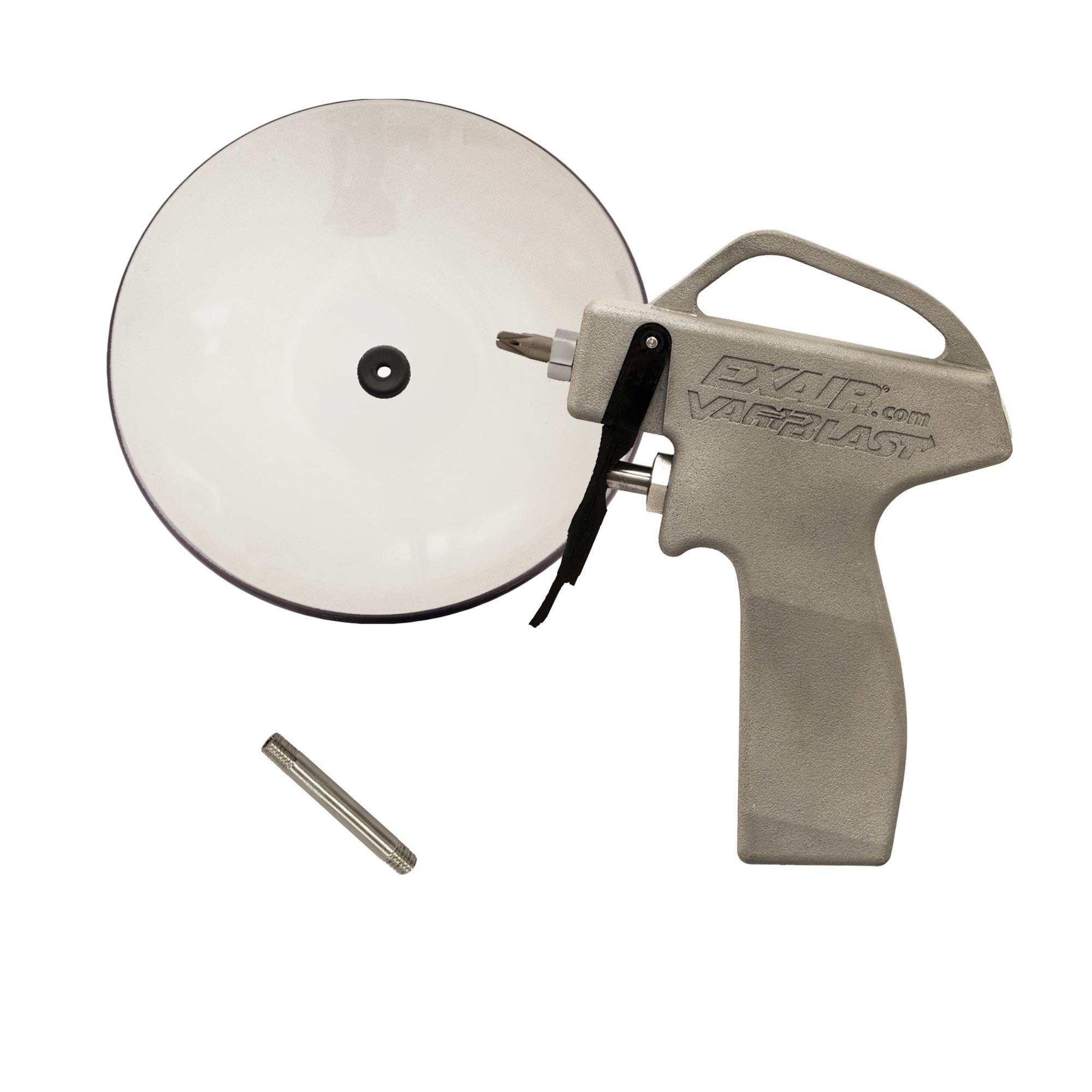 exair-compact-air-gun-with-nozzle-and-chip-shield-8.3SCFM-1698ss-cs