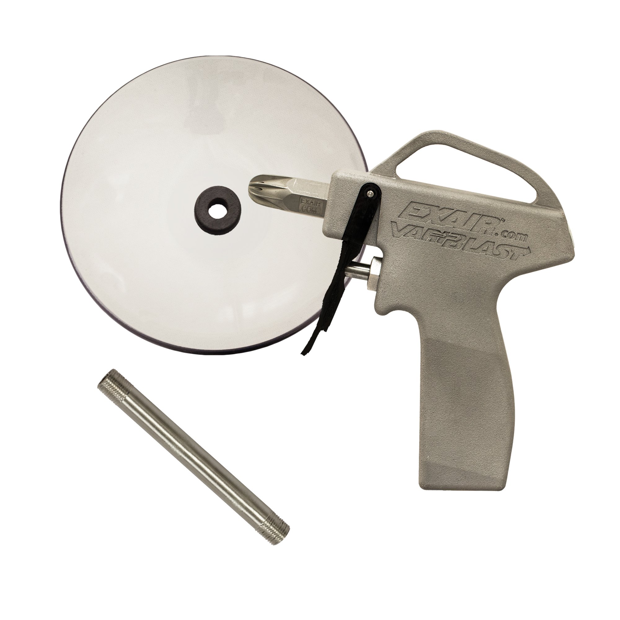 exair-compact-safety-air-gun-with-nozzle-ext.pipe-chip-shield-10SCFM-1699ss-72-cs