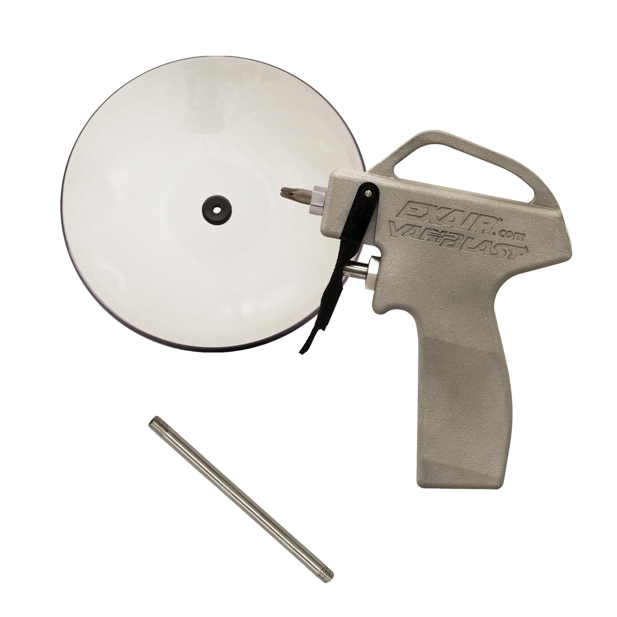 exair-compact-safety-air-gun-with-nozzle-ext.pipe-chip-shield-4.9SCFM-1698ss-72-cs