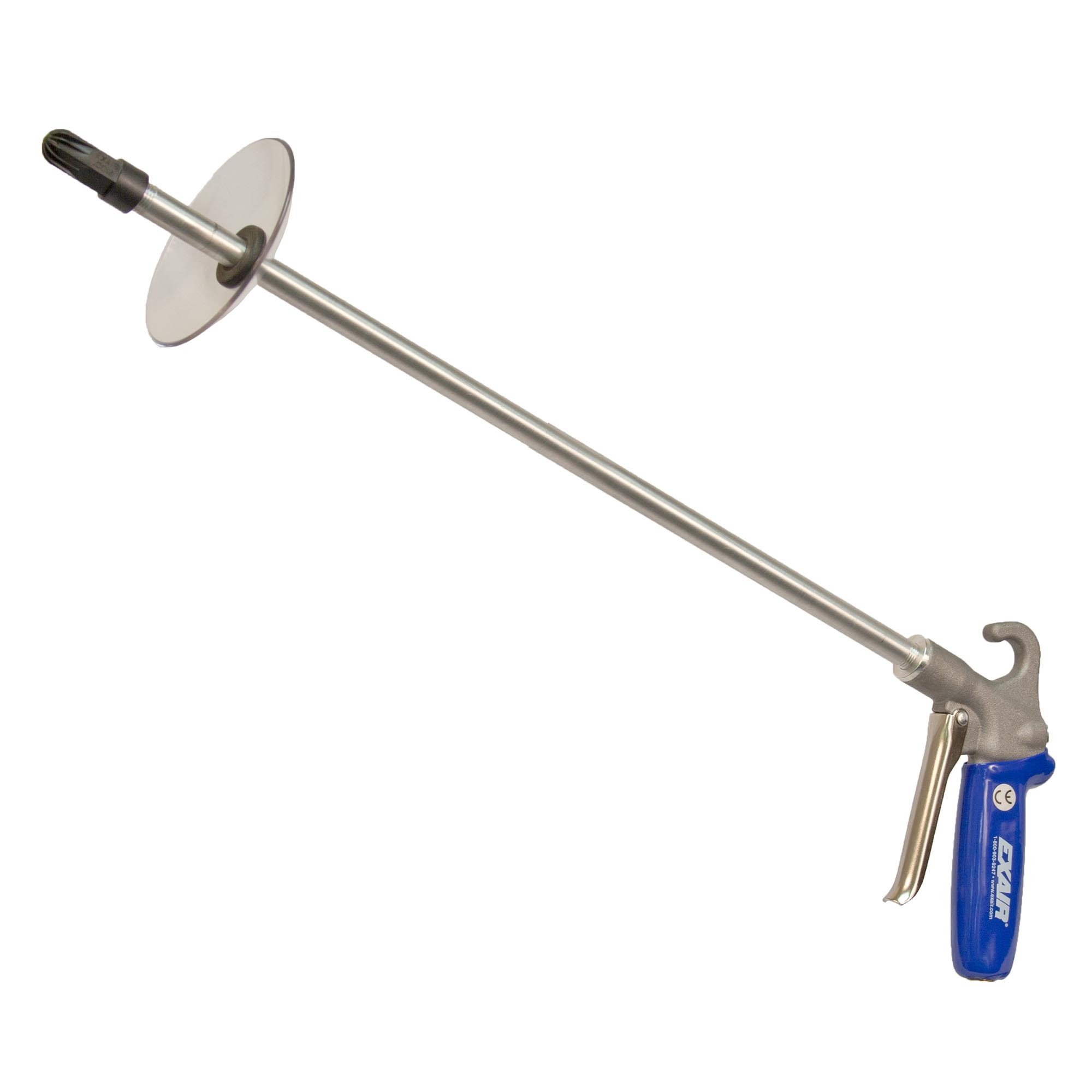 exair-soft-grip-safety-air-gun-with-peek-air-nozzle- ext.-pipe-14SCFM-1210-peek-72-cs