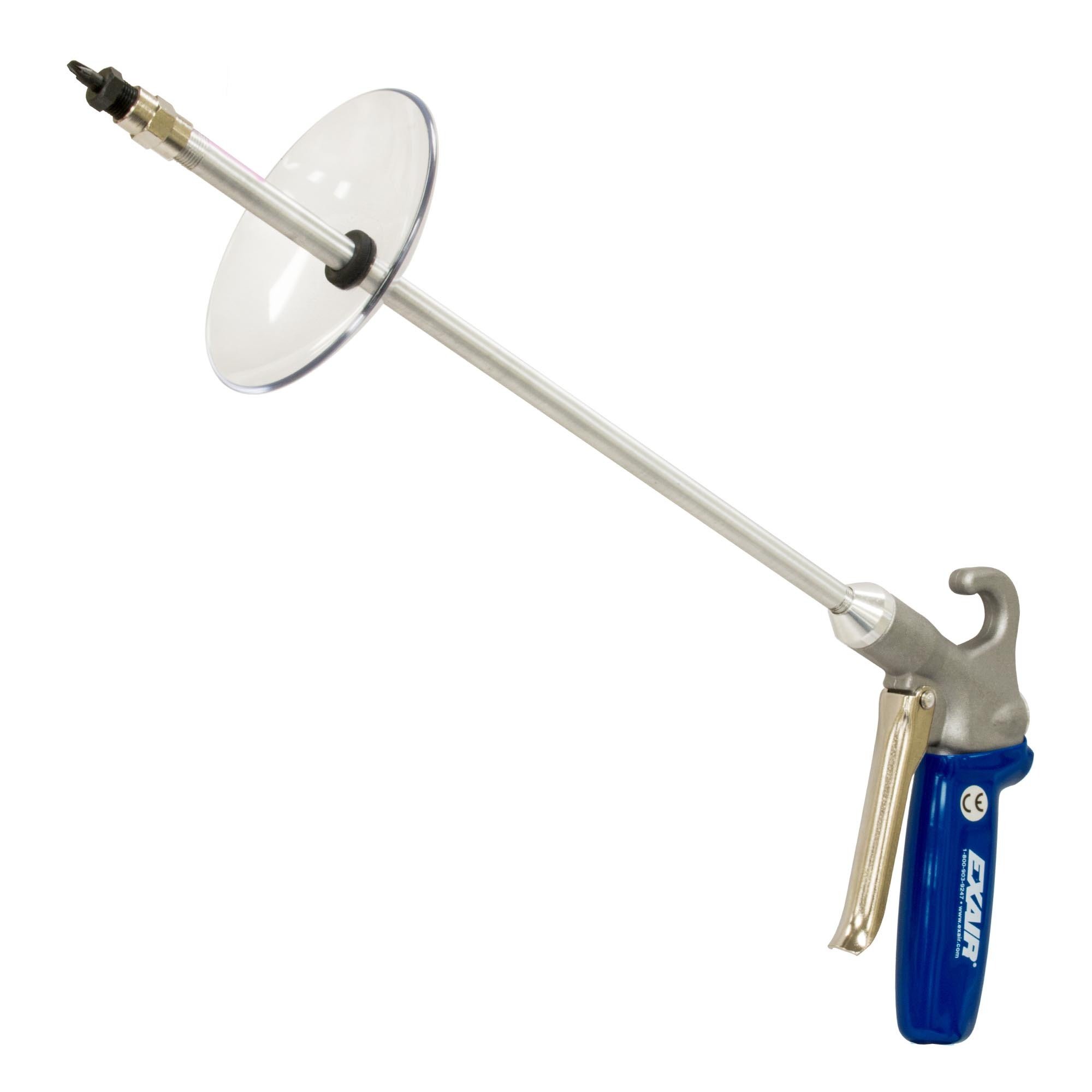 exair-soft-grip-safety-air-gun-with-peek-air-nozzle- ext.-pipe-4.9SCFM-1297-peek-72-cs