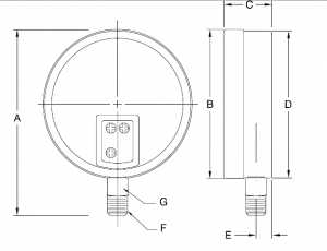Multipurpose-Pressure-Gauge-Model-400A16-Diagram-300x230