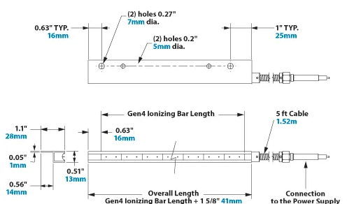 exair-gen4-ionizing-bar-dimensions