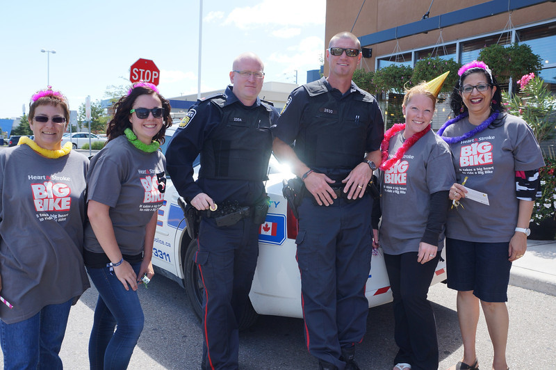 Heart & Stroke Foundations annual Big Bike Challenge