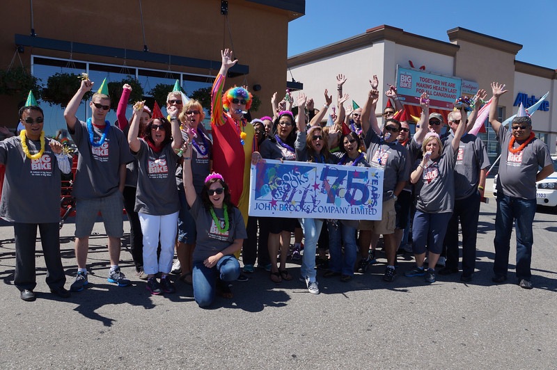 Heart & Stroke Foundations annual Big Bike Challenge