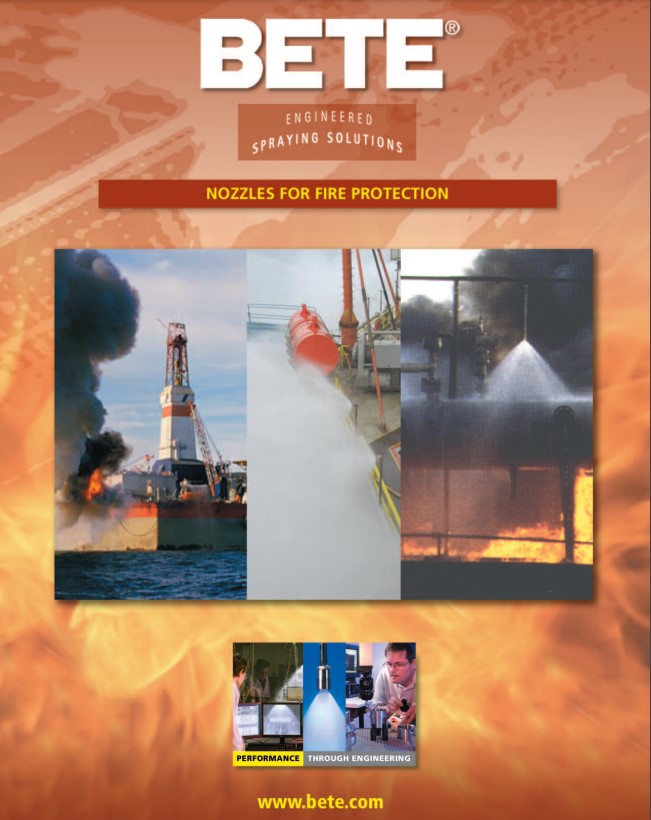 BETE AFF Flat Fire Protection Nozzles - Brochure