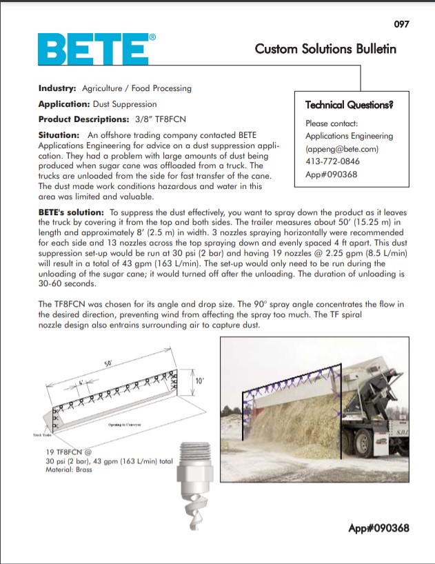 BETE Dust Suppression 090368