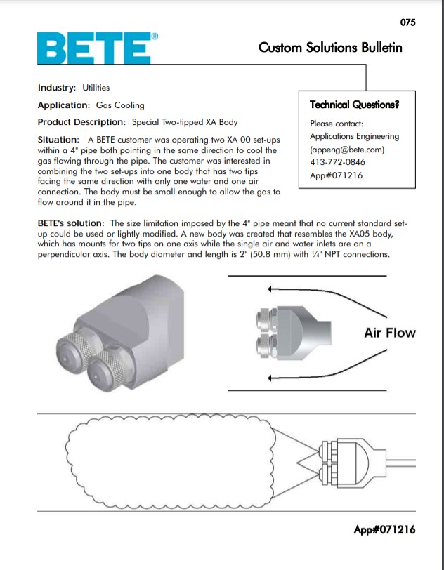BETE Gas Cooling 071216