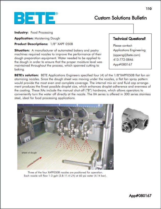 BETE Moistening Dough 080167