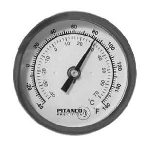 Thermomètre bimétallique de précision Pitanco