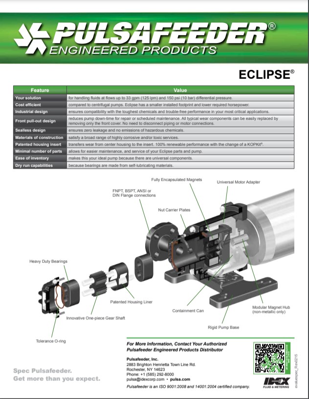 Eclipse Non-metallic Brochure-English