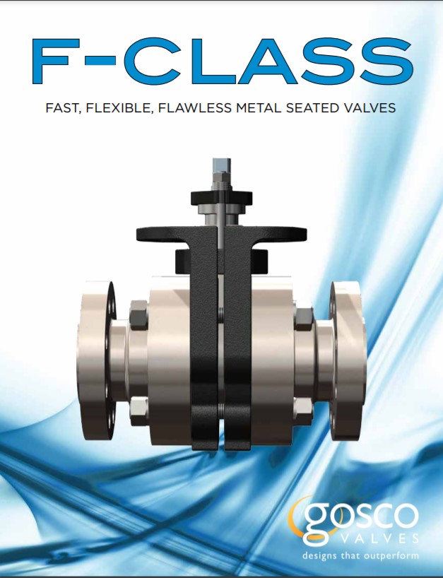 Gosco F-Class Valve Catalogue