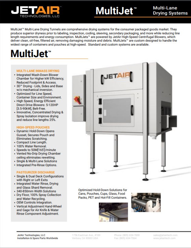 JetAir MultiJet DataSheet web