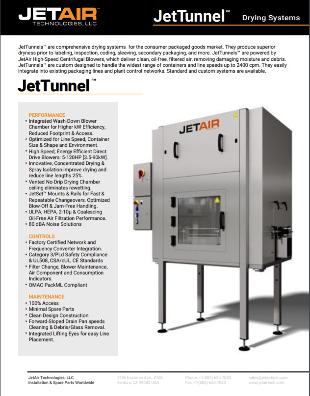 JetTunnel DataSheet