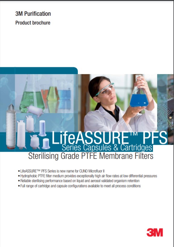 3M LifeASSURE PFS Filter Cartridges