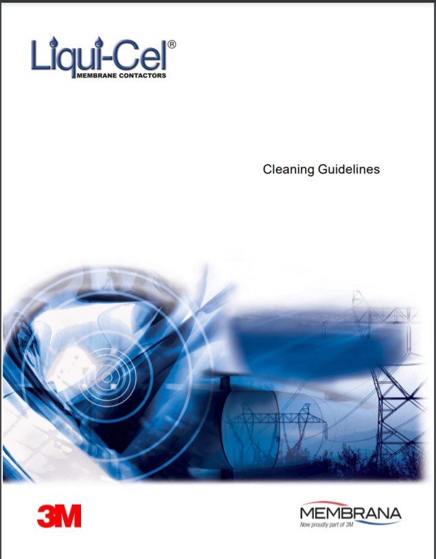 3M Liqui Cel Membrane Contactors Cleaning - Guide