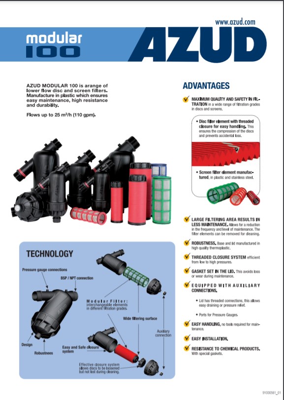 AZUD Disc Filters