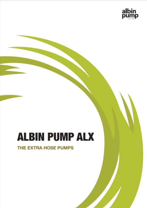 Albin Pump ALX Dimensions Flowcurves