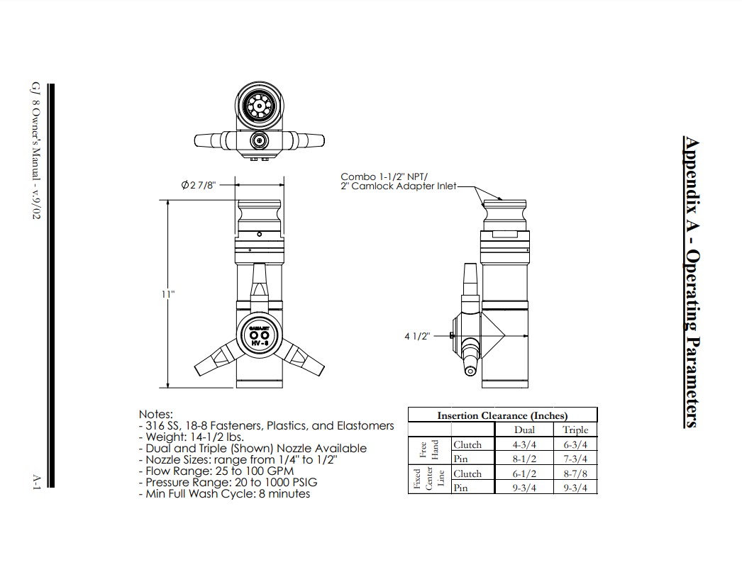 Alfa Laval Gamajet GJ 8
