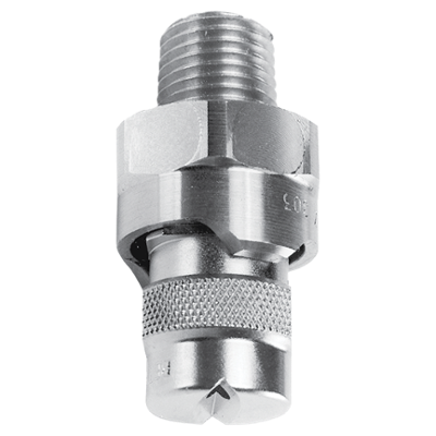 BETE EZNF Quick Connect Straight Jet or Flat Fan Spray Nozzles