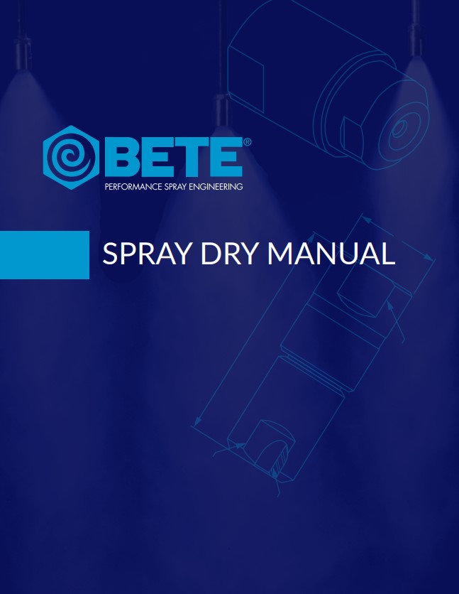 BETE Spray Dry Manual