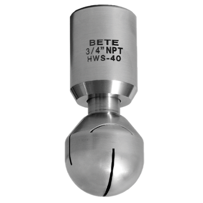 BETE HydroWhirl® S (HWS) Tank Cleaning Nozzles