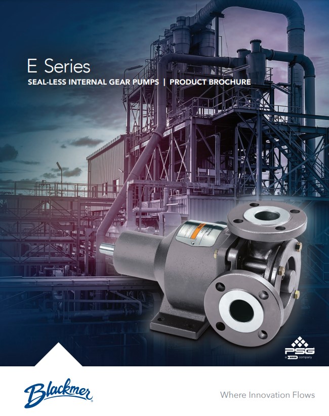 Blackmer Internal Gear Pumps E Series - Brochure