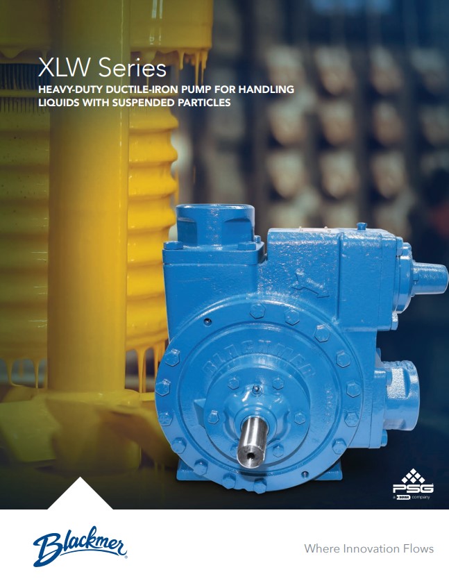 Blackmer XLW Series Sliding Vane Pumps - Brochure