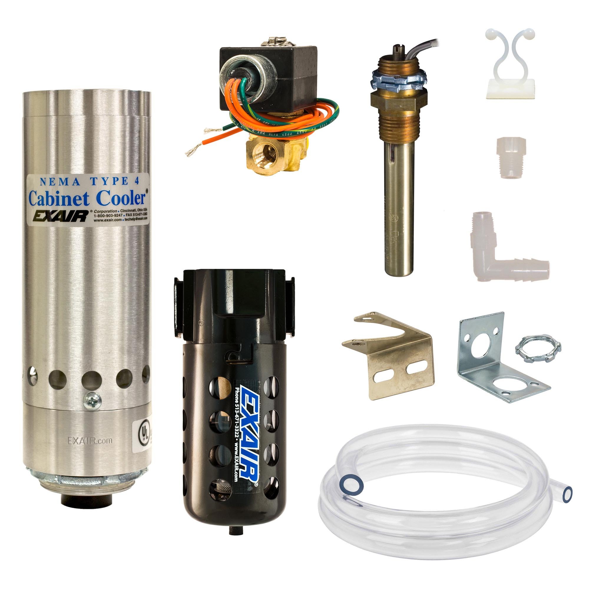 EXAIR NEMA 4 Cabinet Cooler® Systems w Therm