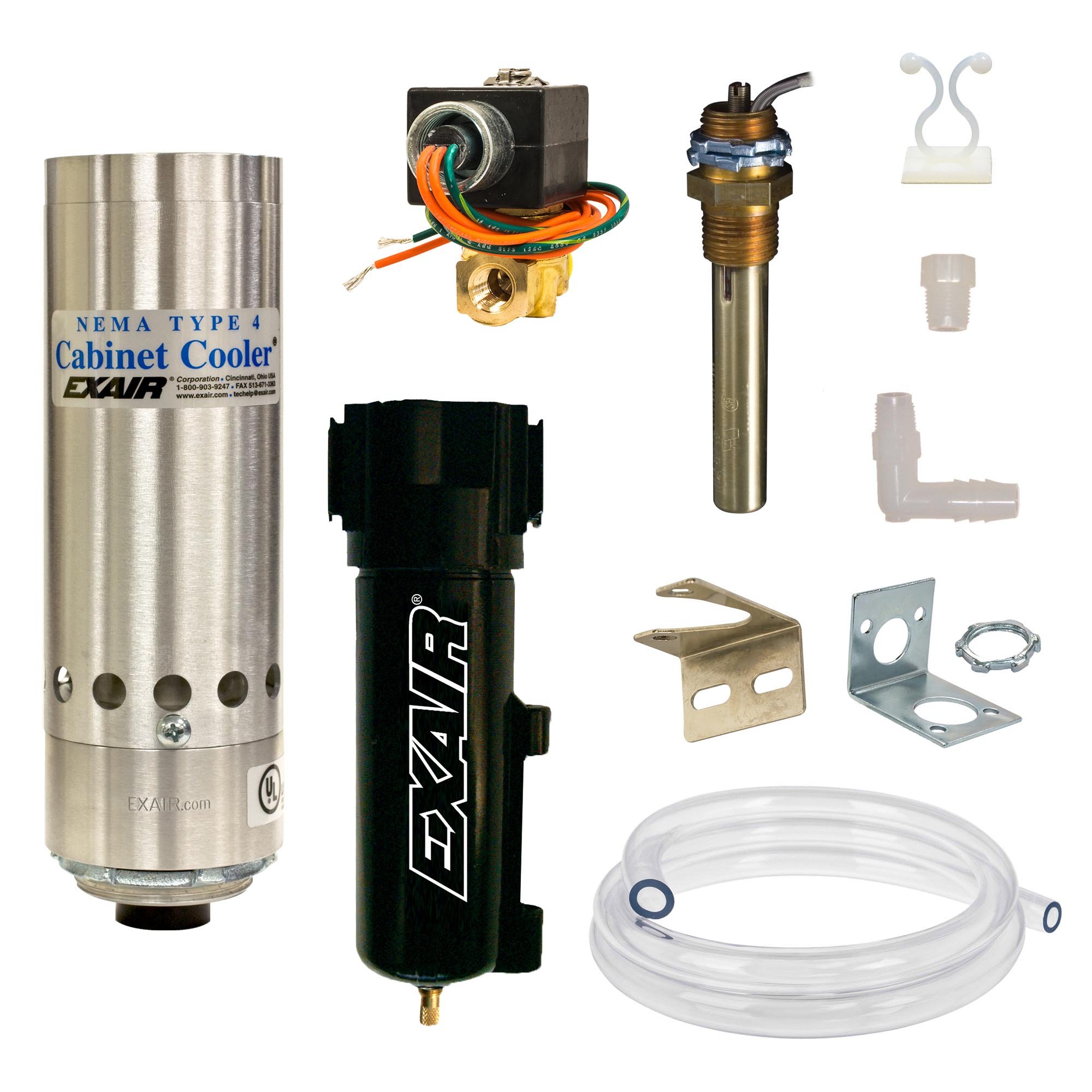 EXAIR NEMA 4X St. St. Cabinet Cooler® Systems w Therm