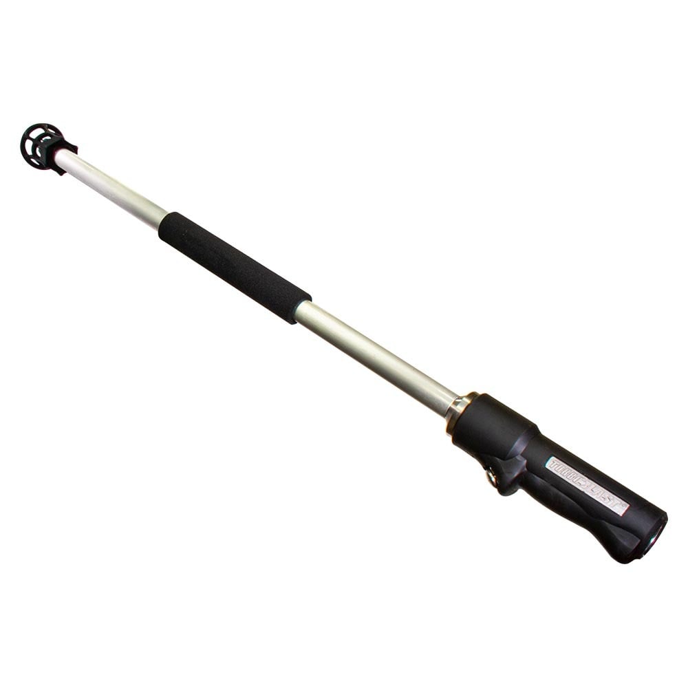 EXAIR TurboBlast® Safety Air Gun with Nozzle and Aluminum Extension Pipe - Excludes Flow Valve