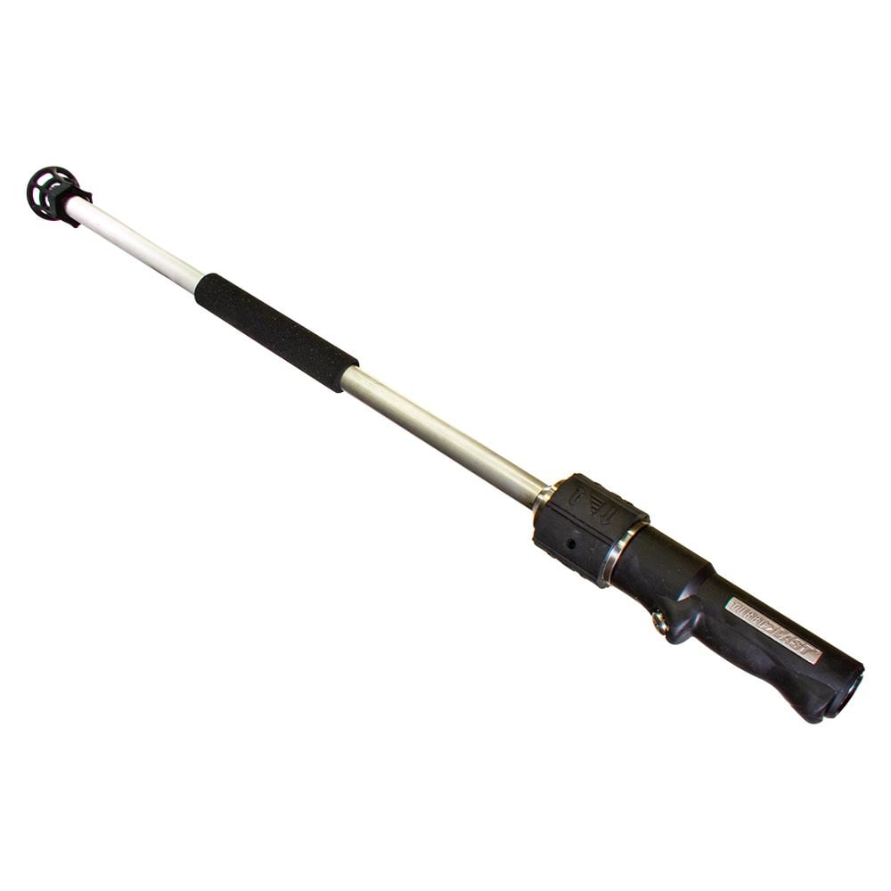 EXAIR TurboBlast® Safety Air Gun with Nozzle and Aluminum Extension Pipe - Includes Adjustable Flow Valve