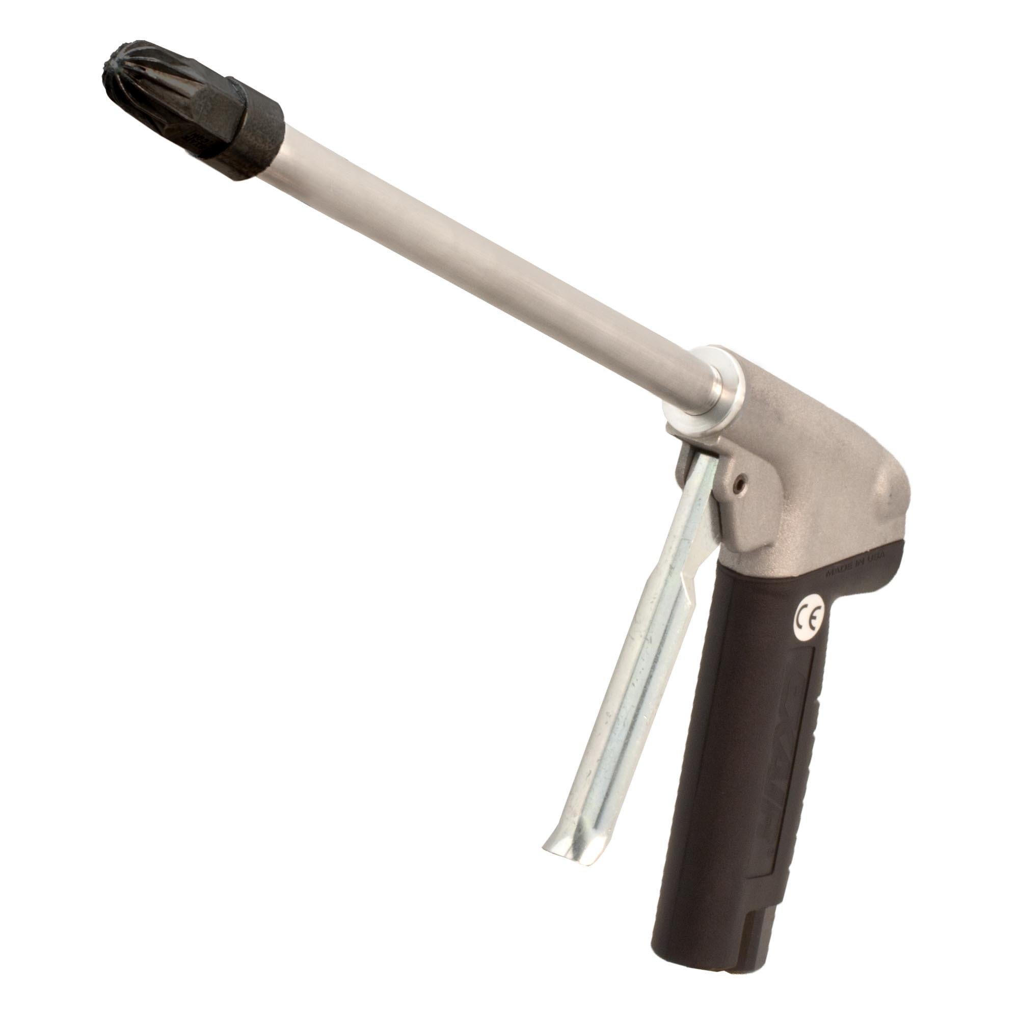 EXAIR Heavy Duty Safety Air Gun with Nozzle and Aluminum Extension Pipe