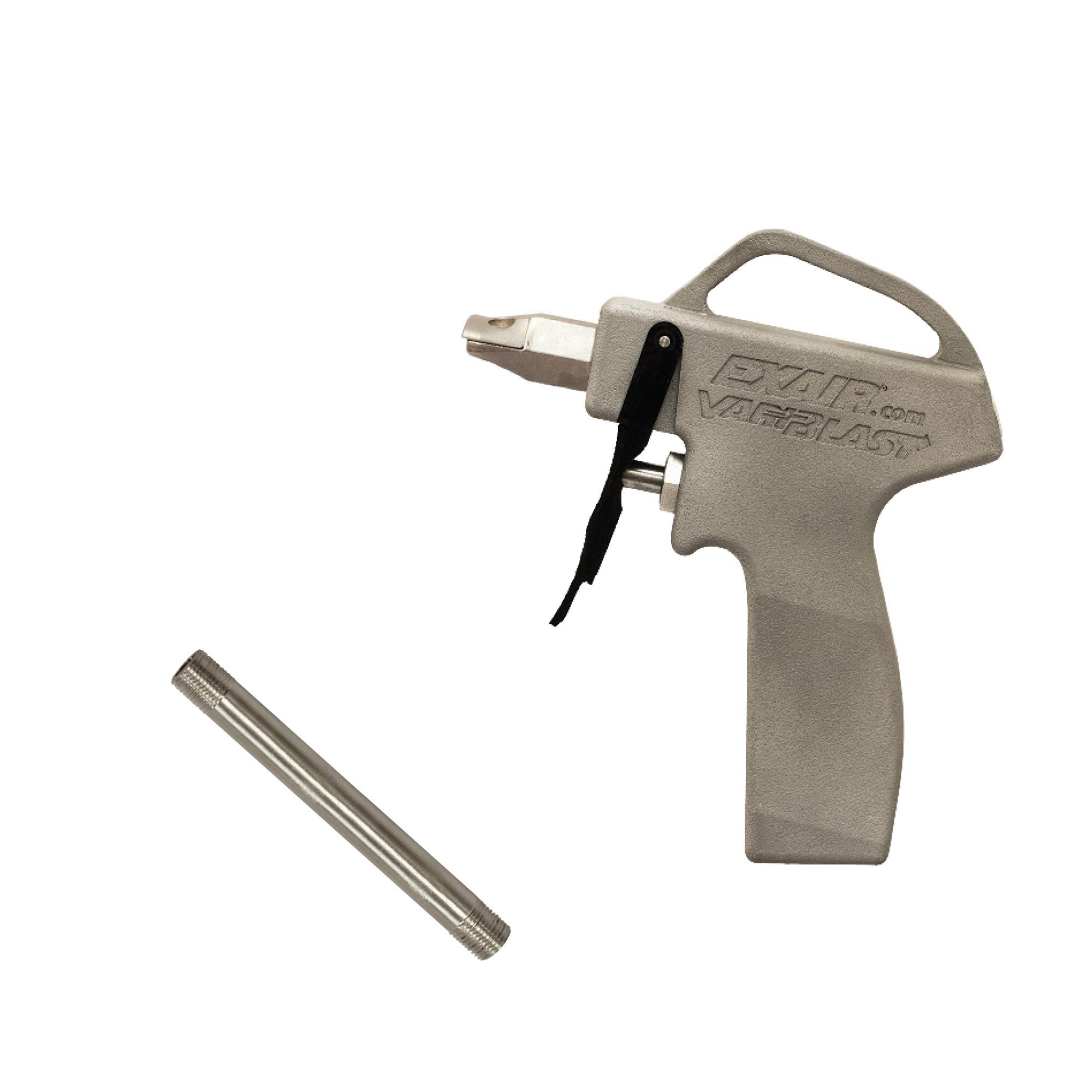 EXAIR VariBlast® Compact Safety Air Gun with Nozzle and Extension Pipe
