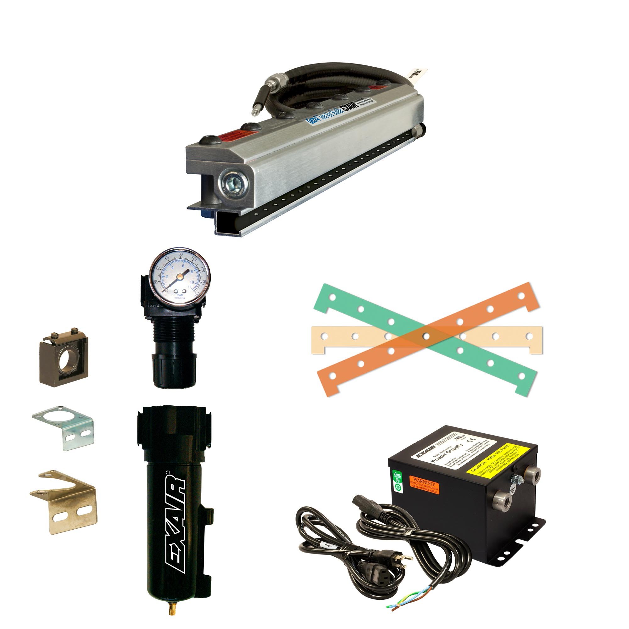 EXAIR Gen4® Standard Ion Air Knife™ Kit