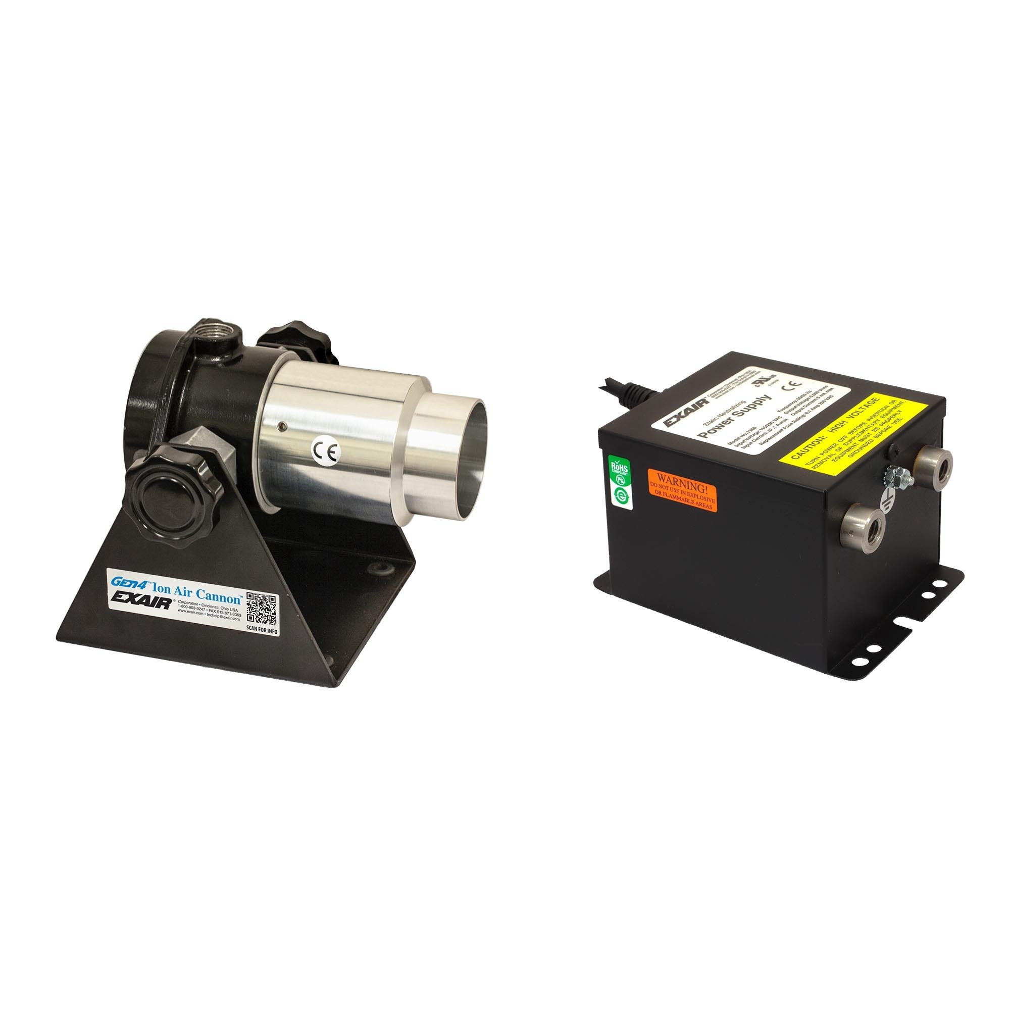 EXAIR Model 8292 Gen4® Ion Air Cannon™ System