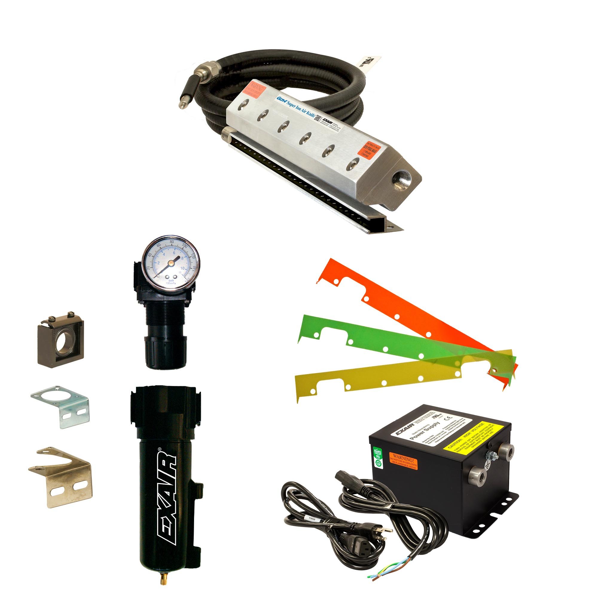EXAIR Gen4® Super Ion Air Knife™ Kit