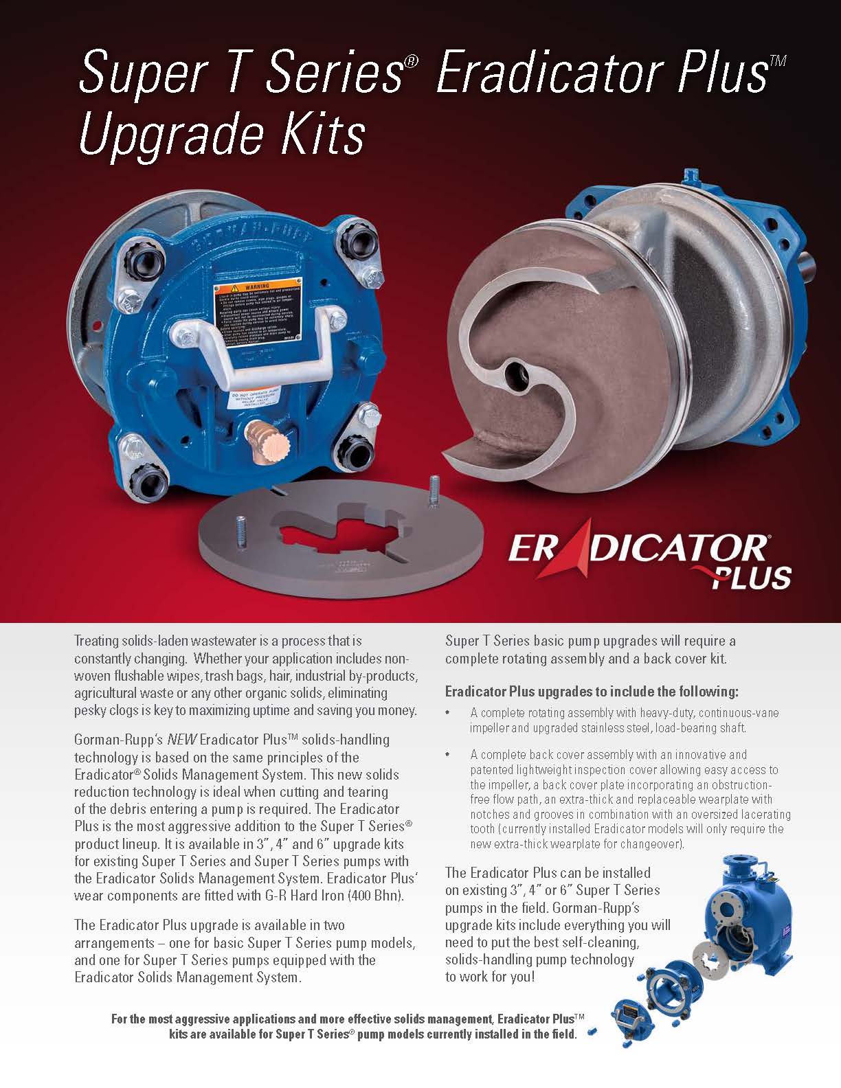 Gorman-Rupp Eradicator Plus™ Brochure 