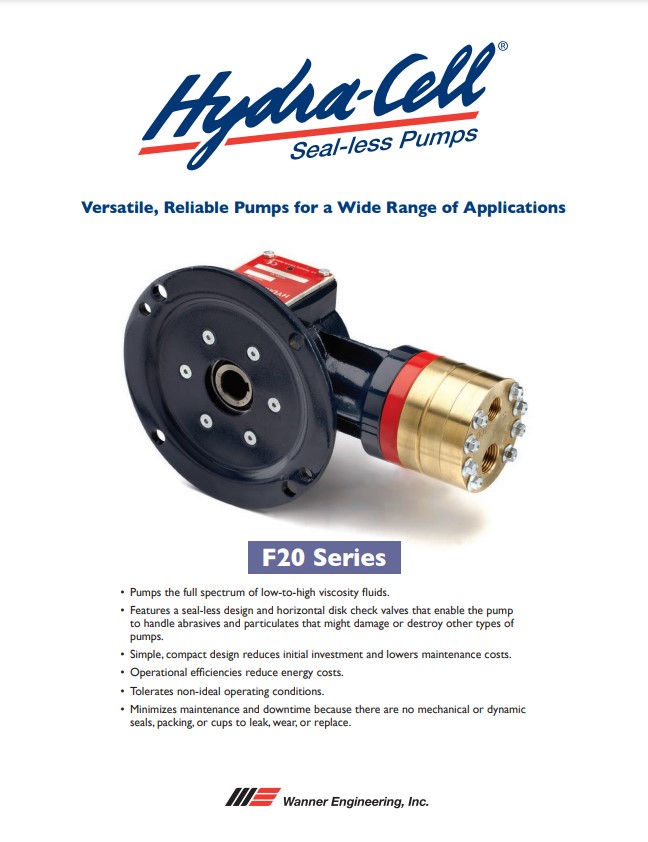 Hydra-Cell F20 Specifications