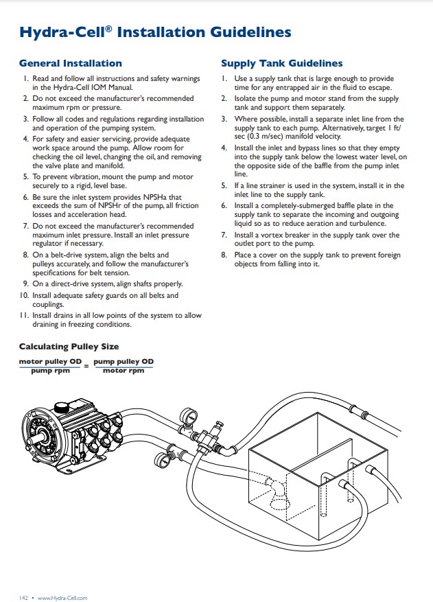 Hydra-Cell Installation Guidelines